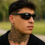 Óculos de Sol Esportivo Black Vision UV400